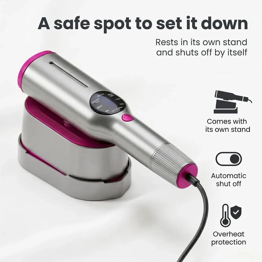 Rovioz SteamRov™  2-in-1 Handheld Steamer & Iron